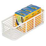mDesign Steel Organizer, Matte White (25937)