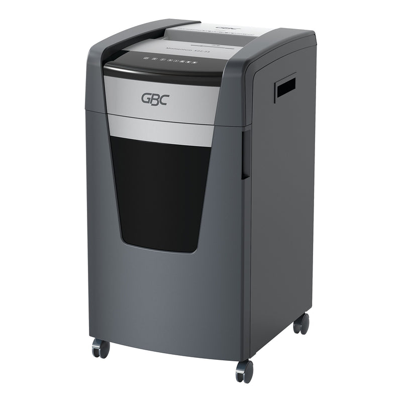 GBC Momentum X22-23 Micro-Cut P-4 Anti-Jam Shredder, 22 Manual Sheet Capacity