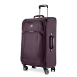 Skyway Luggage Epic 24" Suitcase, 8-Wheeled Spinner, Plum (450-24"555-4VP)