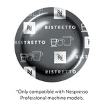 Nespresso Ristretto Coffee Nespresso Professional Capsules, Espresso Roast, 50/Box (8900.84)