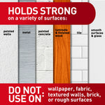 Command Medium Picture Hanging Strips, Damage Free Hanging of Dorm Decorations, 22 Pairs, 44 Command Strips (17204-22NA)
