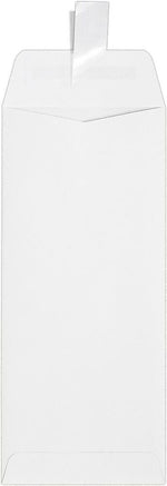 JAM Paper #10 Self Seal Policy Envelopes, 4 1/8" x 9 1/2", White, 50/Pack (7716-WPC-50)