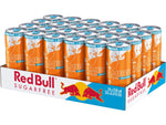 Red Bull Amber Edition Sugar-Free Strawberry Apricot Energy Drink, 8.4 oz., 24 Cans/Carton (RB243204)