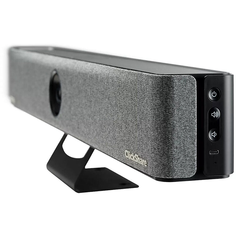 Barco ClickShare HD 4K All-in-One Video Bar Pro Conferencing Webcam, Black (R9861633USB2)
