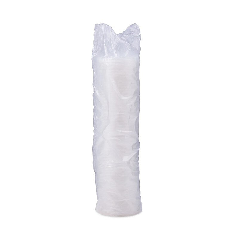 Dart Liftn'lock Lids 10-14oz Cups, Translucent, 100/Sleeve, 10 Sleeves/Carton (12FTLS)