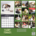 2026 TF Publishing Furry Friends 12" x 12" Monthly Wall Calendar (26-1011)