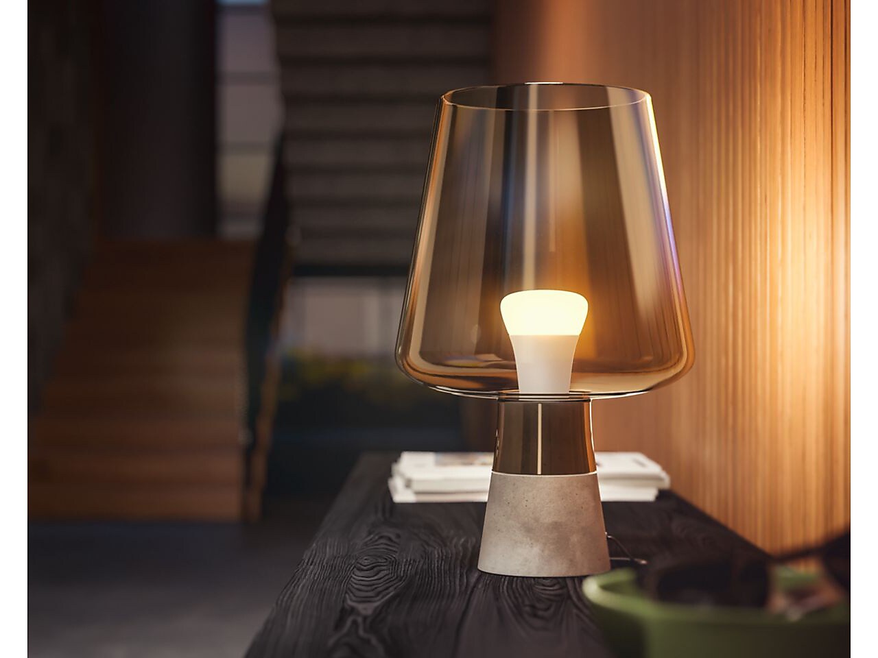 Philips Hue 60W Equivalent A19 LED Smart Bulb, Soft Warm White, 2/Pack (476951)