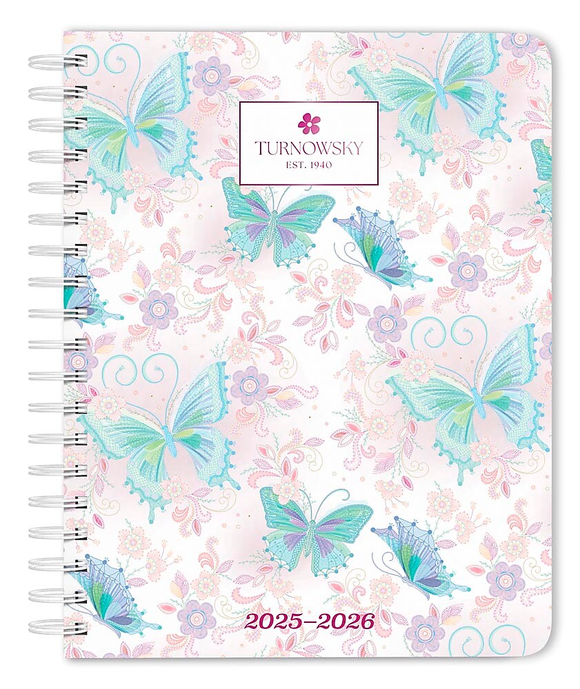 2025-2026 Plato House of Turnowsky 6" x 7.75" Academic Year Weekly Planner, Multicolored (9798330700110)