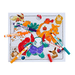 Crayola Color & Sticker: Pokemon Activity Book, 3 Set/Bundle (BIN042739-3)