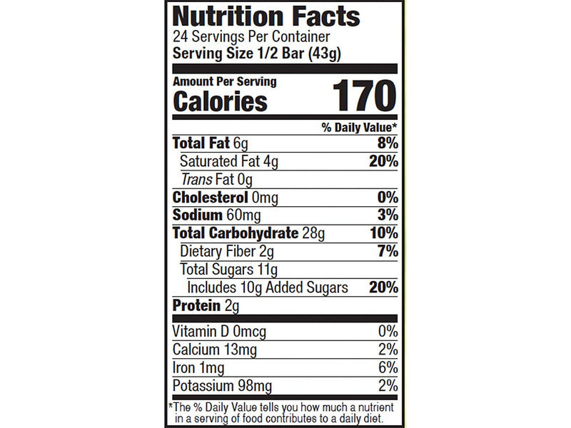 Bobo's Gluten-Free Peach Oat Bar, 36 oz., 12 Bars/Box (111-D)
