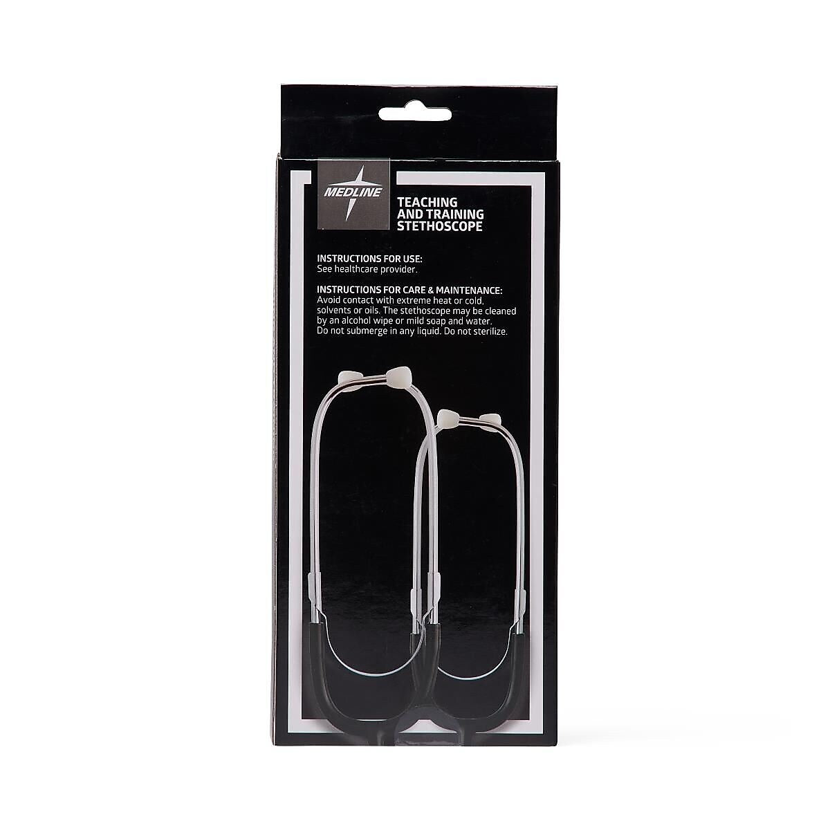 Medline Teaching and Training Stethoscope, Two Binaurals (MDS9750)