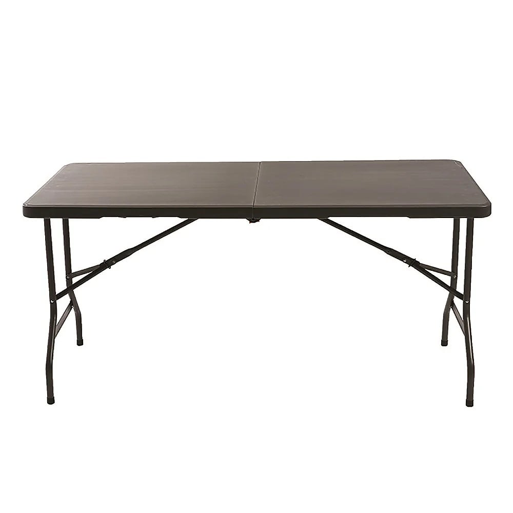 AbilityOne SKILCRAFT 30"W x 60"D Folding Table, Charcoal Gray (7110-01-702-5675)