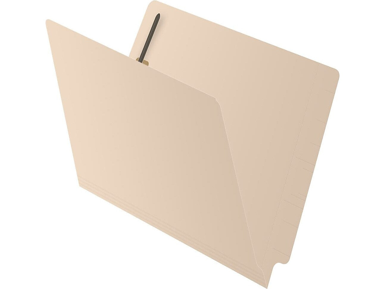 Medical Arts Press Reinforced End Tab File Folder, Straight Cut, Letter-Size, Manila, 50/Box (S-01324)