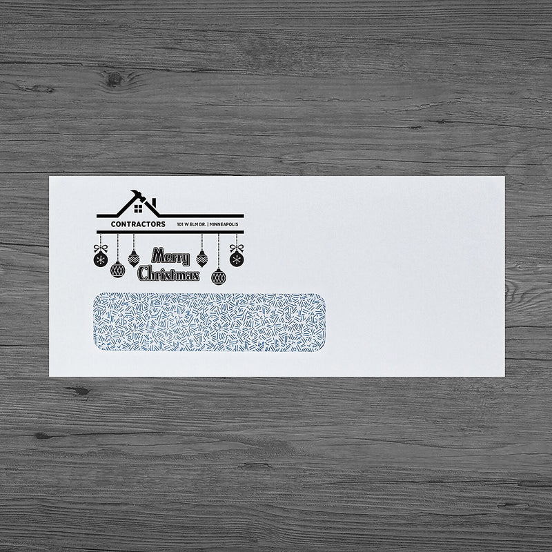 #9 Window Security Envelope, 1 Color, Qty 1000