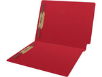 Medical Arts Press Reinforced End Tab File Folder, Straight Cut, Letter-Size, Red, 250/Carton (S-01502-RED-B)