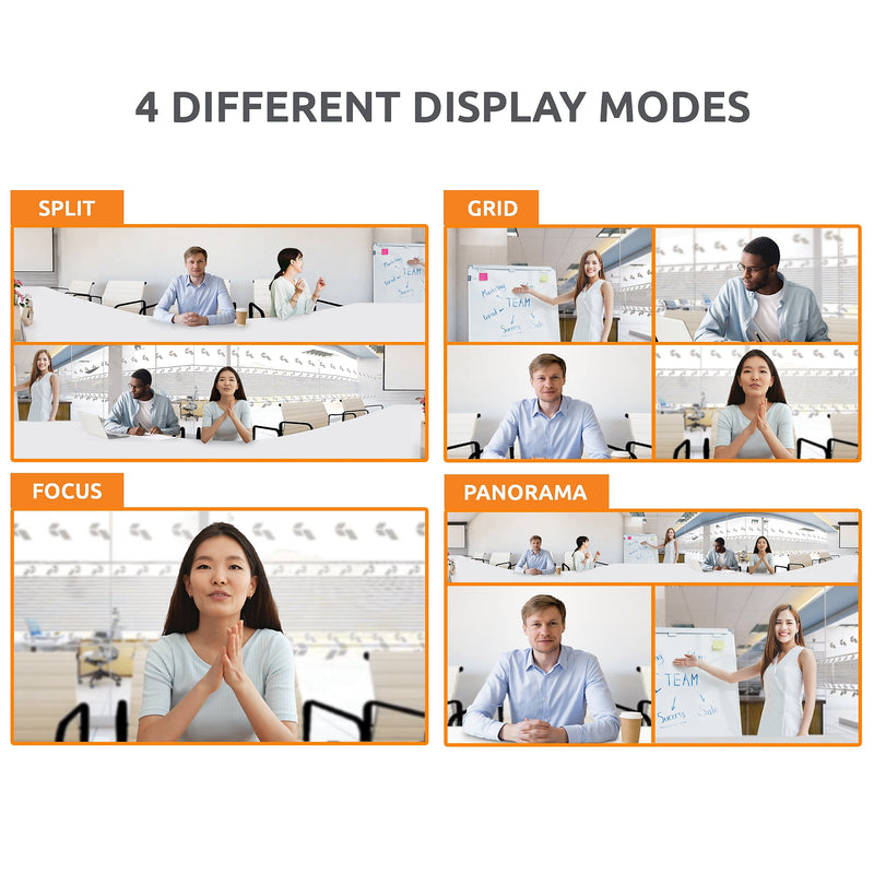 Toucan Video Conference System 360:  360 Degree Panoramic Camera, Conference Speaker, Black (TCSS360KU)