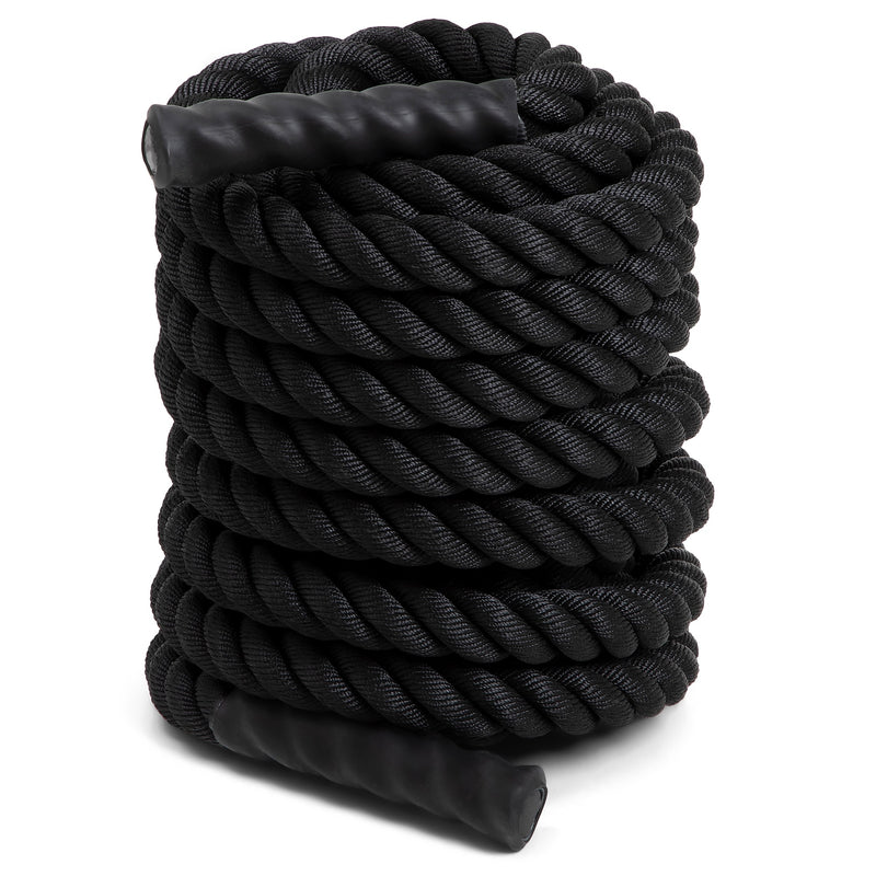 Champion Sports Rhino Poly Training Rope, Black (CHMP285)
