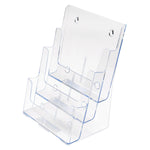 Staples® Literature Holder for Magazines, 8.25" x 11.7", Clear Plastic (77301)