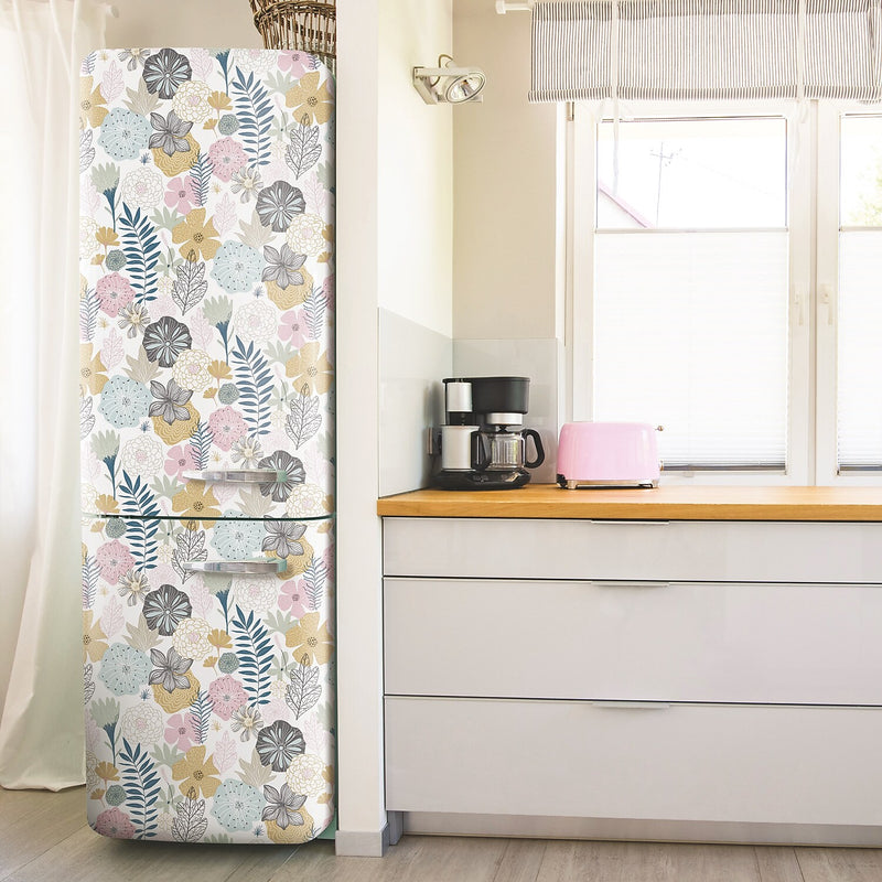 York Wallcoverings Perennial Blooms Peel and Stick Wallpaper (RMK11328WP)