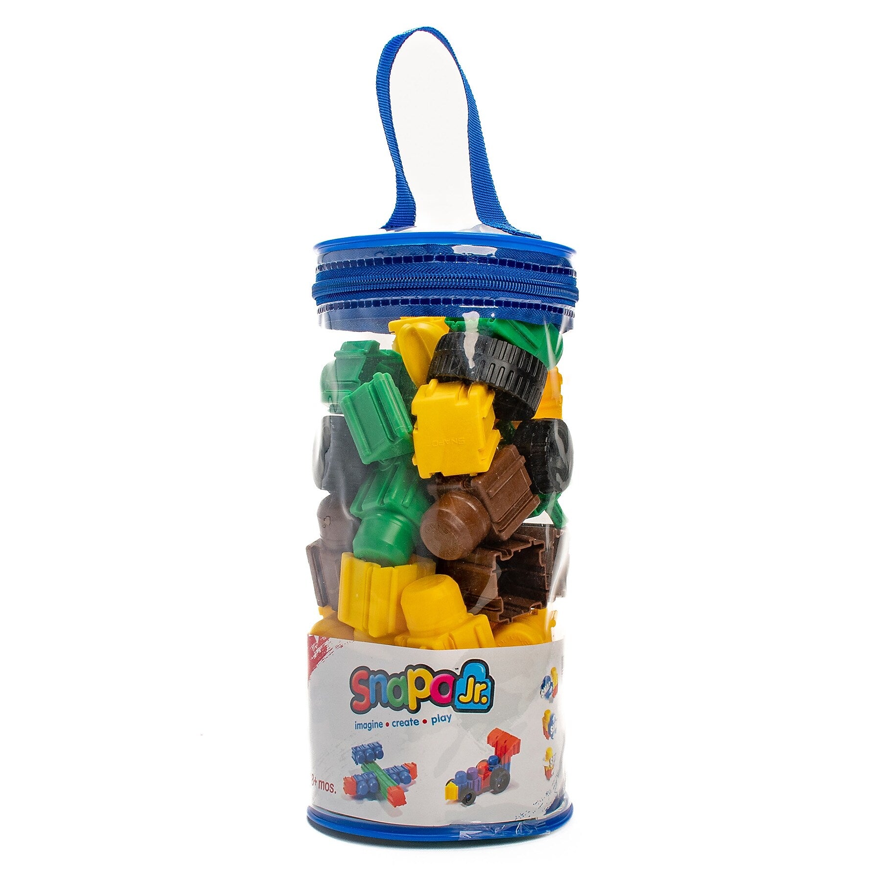 Snapo Jr. Building Blocks Dinosaur Creator Kit, 40 Pieces/Set (SNP3240D)