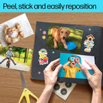 HP Picture Stickers, 4" x 6", 25 Sheets/Pack (8L1U8A)