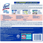 Lysol Dual Action Disinfecting Wipes, Citrus, 75 Wipes/Pack (1920081700)