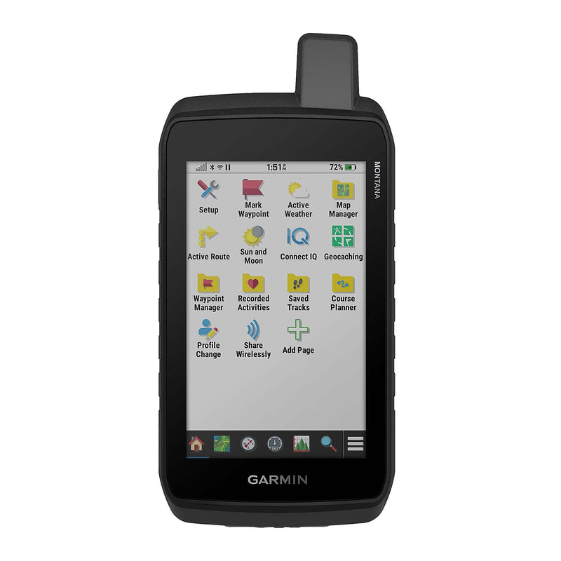 Garmin Montana 710i 5" Rugged Handheld Touchscreen GPS Navigator with inReach Technology, Black (010-02964-00)