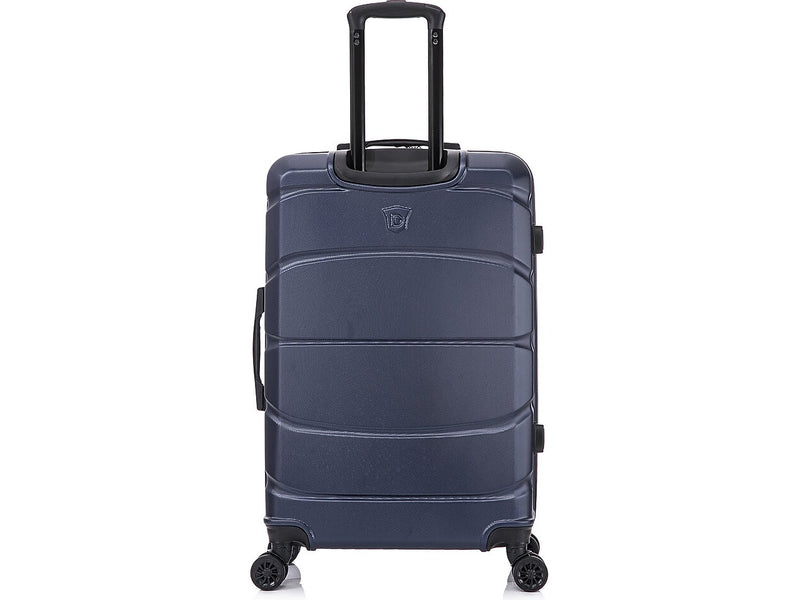 DUKAP Sense 28" Hardside Suitcase, 4-Wheeled Spinner, TSA Checkpoint Friendly, Blue (DKSEN00L-BLU)