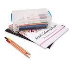Advantus Super Stacker Plastic Snap Pencil Box, Clear (AVT37539)