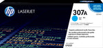 HP 307A Cyan Standard Yield Toner Cartridge, Prints Up to 7,300 Pages (ce741a)