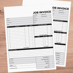 Cosco 2-Part Carbonless Job Invoice, 8.5" x 11.5", 100 Sets/Book (074036PK5)