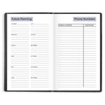 2026 AT-A-GLANCE DayMinder 3.5" x 6" Weekly Planner, Poly Cover, Black (SK48-00-26)
