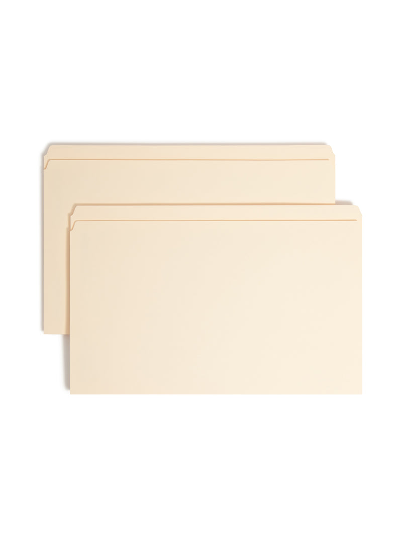Smead Card Stock Classification Folders, Reinforced Straight-Cut Tab, Legal Size, Manila, 50/Box (19510)