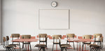 Ghent Magnetic Hygienic Porcelain Dry-Erase Whiteboard, Aluminum Frame, 4'H x 7' 4"W (M4-47-4)