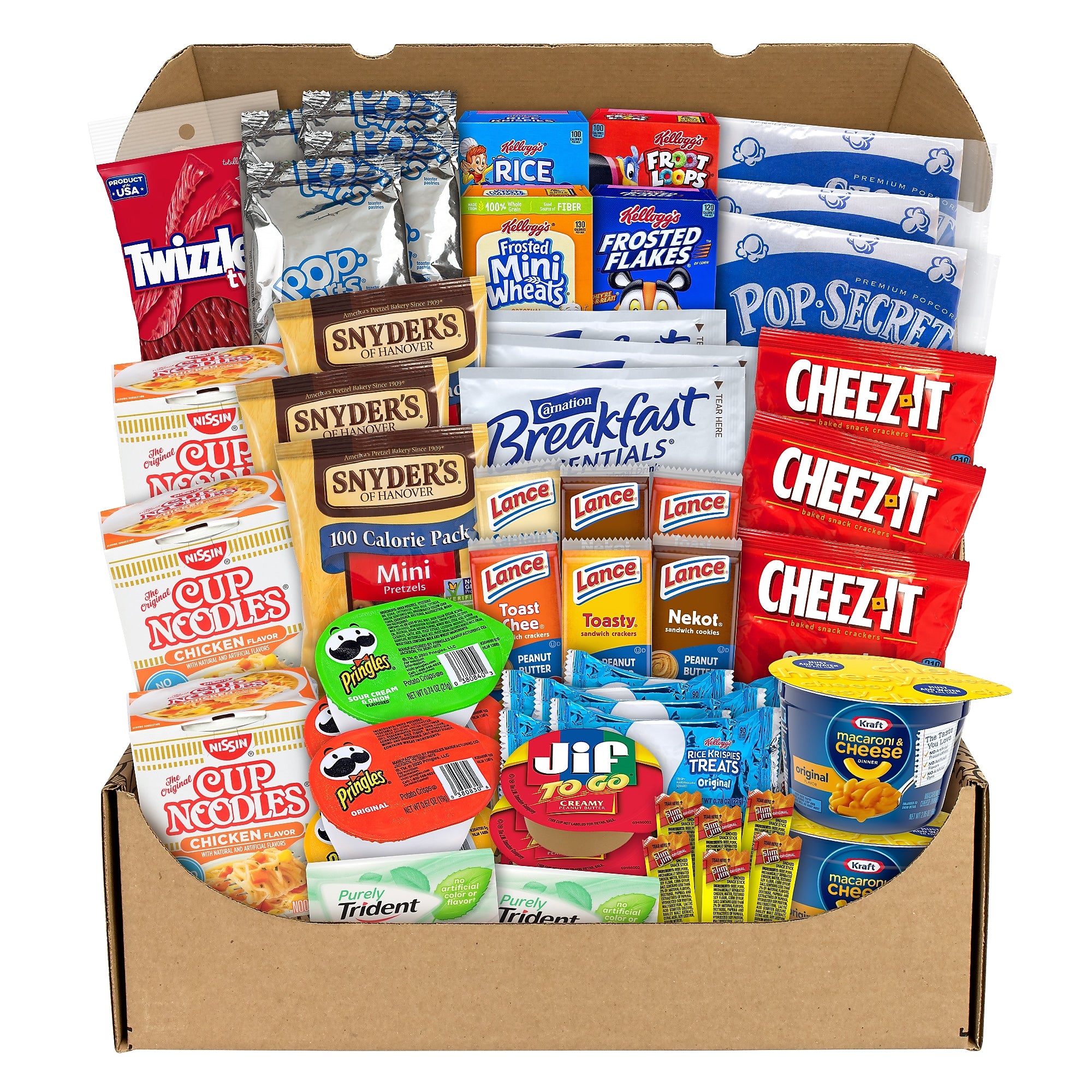 Break Box Dorm Room Survival Snack Box, 55/Box (700-00014)