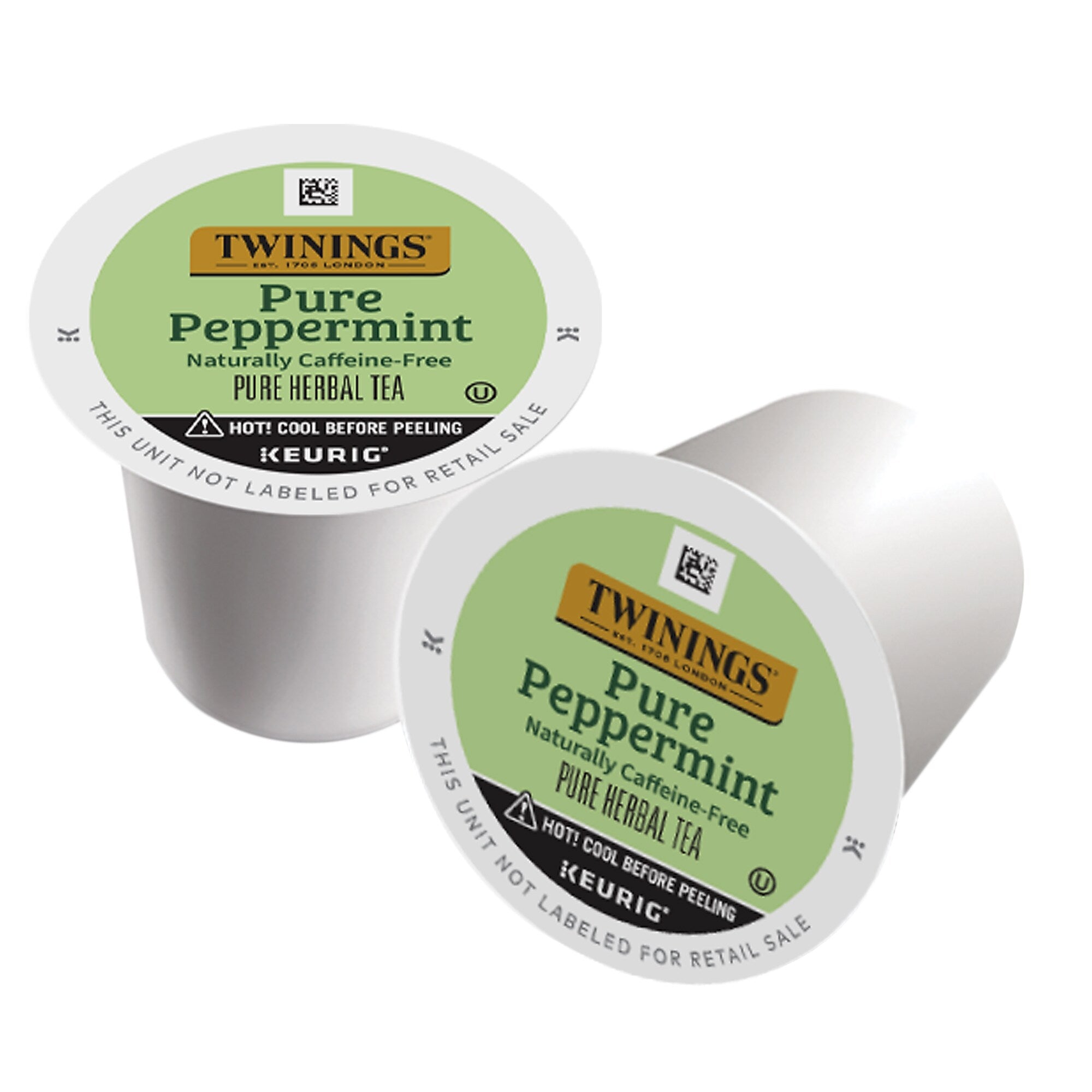 Twinings Pure Peppermint Herbal Tea, Keurig® K-Cup® Pods, 96/Carton (TNA85813CT)