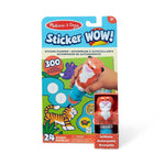 Melissa & Doug Sticker WOW! Tiger Activity Pad and Sticker Stamper, 8/Pack (32014)