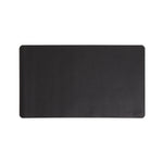 Smead Small Vegan Leather Anti-Slip Desk Pad, 23.6" x 13.7", Charcoal (SMD64838)
