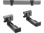 Mount-It! No-Stud Soundbar Wall Mount, Black (MI-SB60)