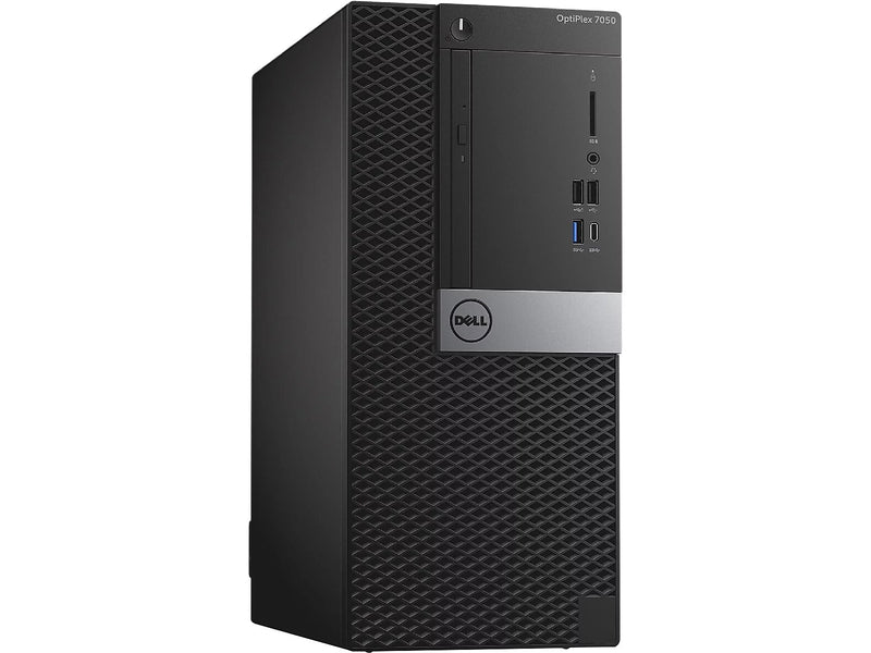 Dell OptiPlex 7050 Refurbished Desktop Computer, Intel Core i7-6700, 16GB Memory, 512GB SSD, 2TB HDD (726449742492)