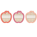 Carson Dellosa Education True to You Boho Apples Cut-Outs, 36/Pack, 3 Packs/Bundle (CD-120653-3)