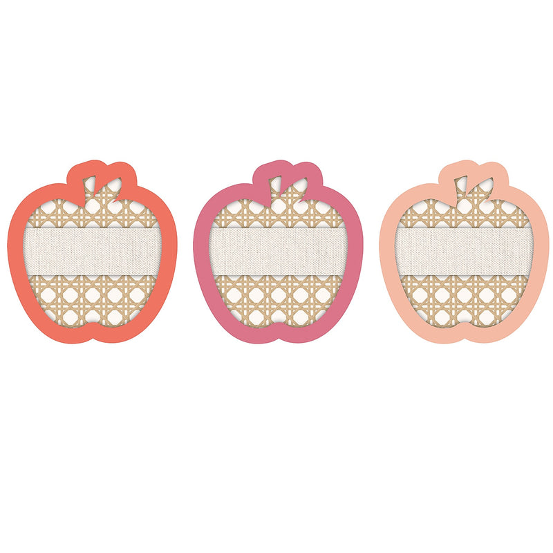 Carson Dellosa Education True to You Boho Apples Cut-Outs, 36/Pack, 3 Packs/Bundle (CD-120653-3)