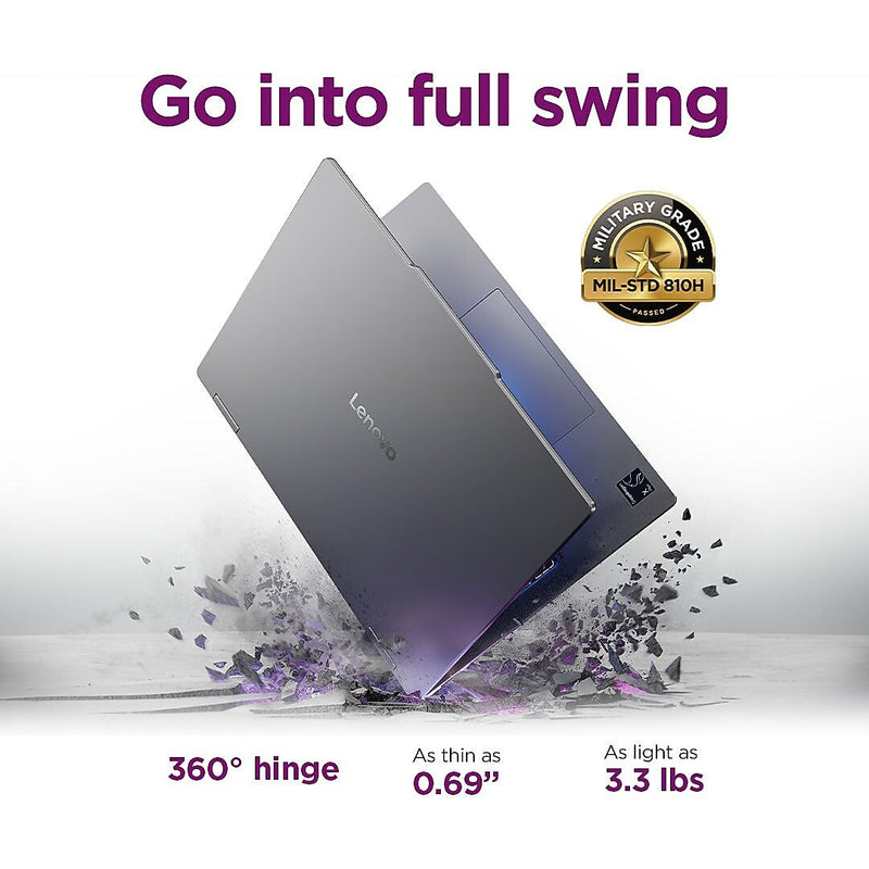 Lenovo IdeaPad 5x 14" 2-in-1 OLED Touchscreen Laptop, Copilot+ PC, Snapdragon X Plus, 16GB RAM, 1TB SSD, Win 11 Home