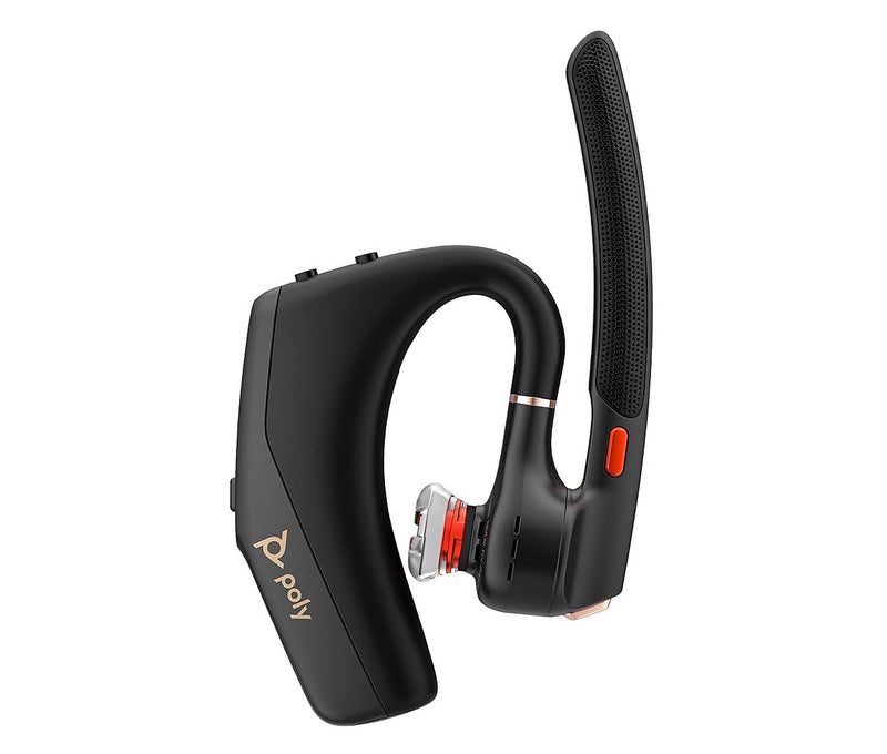 Poly Voyager Legend Wireless Active Noise Canceling Bluetooth Mono Headset, USB-C, UC Certified (AT9M9AA#AC3)