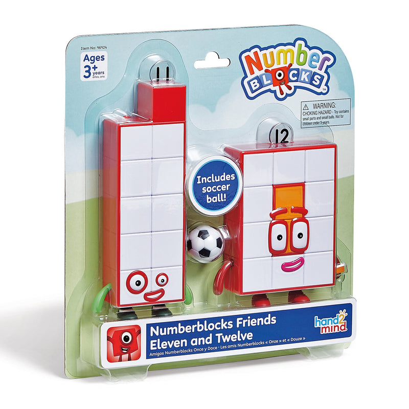 hand2mind Numberblocks Friends Eleven and Twelve Figure Pack (96924)