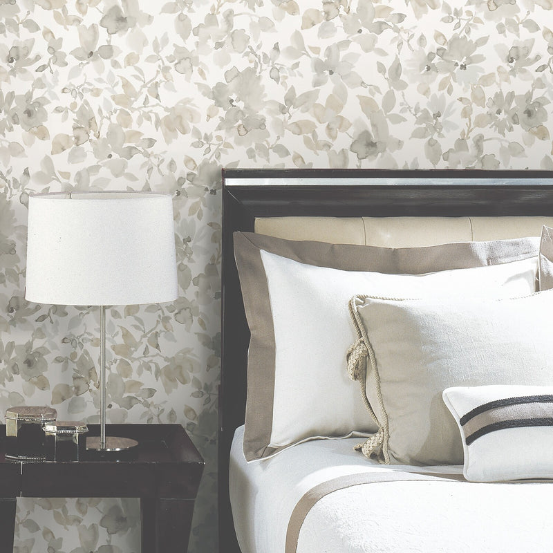 York Wallcoverings Watercolor Floral Peel and Stick Wallpaper (RMK11235WP)