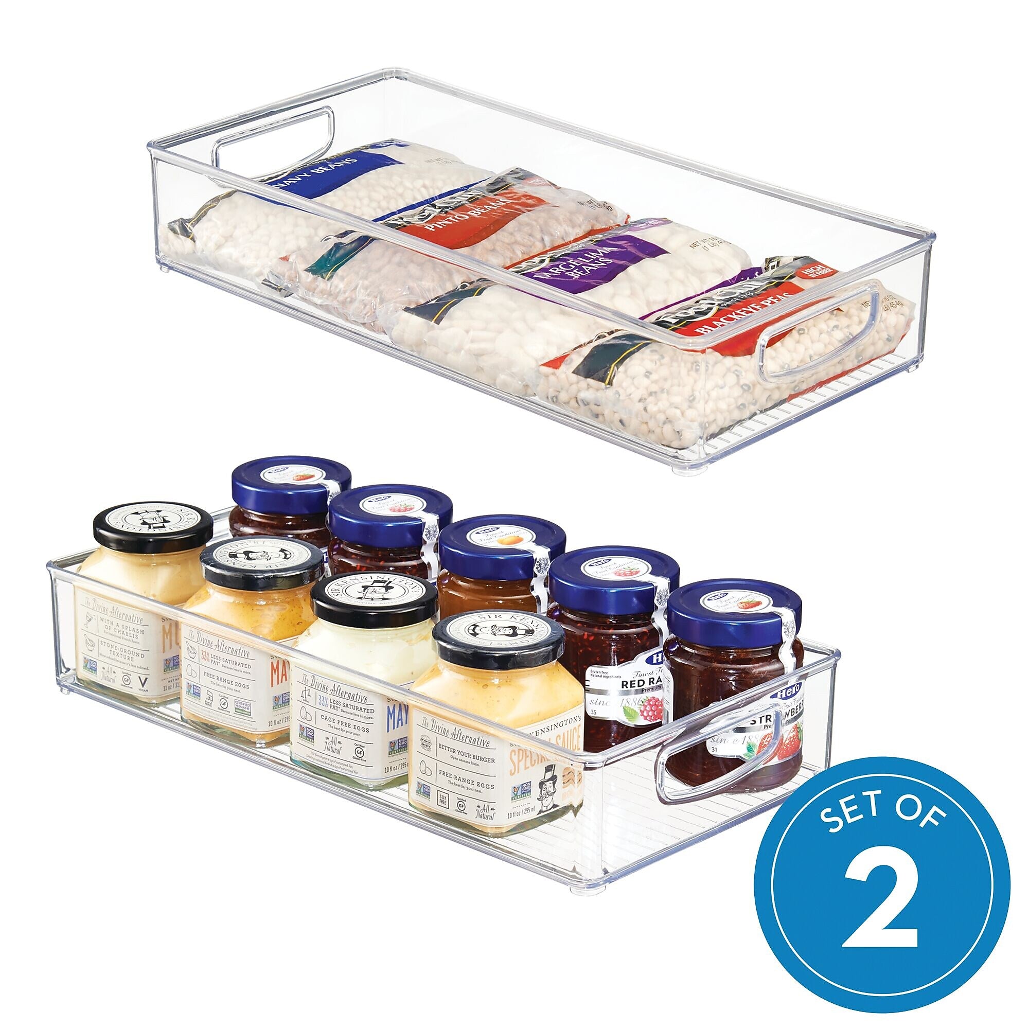 iDESIGN Organizers, Clear, 2/Set (27905M2)