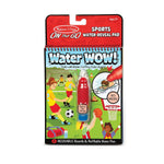 Melissa & Doug On the Go Water Wow! Reusable Water-Reveal Pad, 48/Pack (30175)