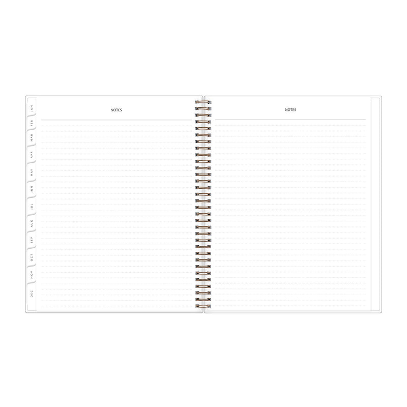 2026 Blue Sky Green Earth Freya Lilac 8.5" x 11" Calendar Year Weekly & Monthly Planner, Plastic Cover (153757)