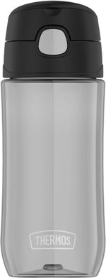 Thermos Plastic Water Bottle, 16 oz., Black (EAGP4040BK6)